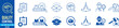 © yukipon00 - Quality control icon set. Editable stroke vector icons collection illustration.