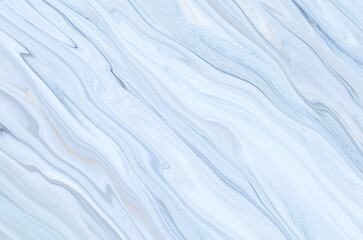 Leinwandbilder - Marble rock texture blue ink pattern liquid swirl paint white dark that is Illustration background for do ceramic counter tile silver gray that is abstract waves skin wall luxurious art ideas concept.