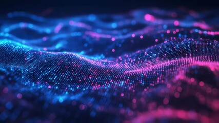 Binary code background and development code as a background, Abstract futuristic technology