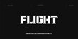 © Ehtsham - Flight Minimal luxury font alphabet logo. Typography beauty fashion elegant minimalist serif italic fonts decorative wedding vintage retro logos. vector illustration