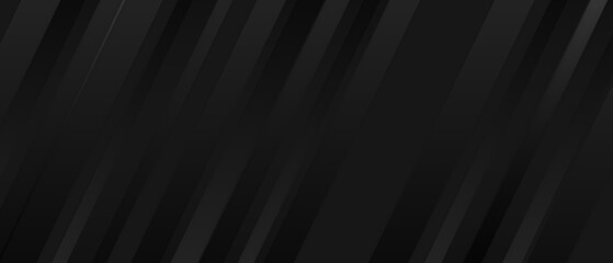 Wall Mural - Modern black abstract presentation background