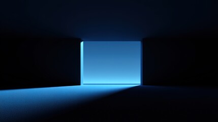 Wall Mural - Minimal Abstract 3D Art: Serene Backgrounds and Modern Design Elements for Creative Projects and Visual Communication
