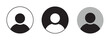 © Habiba Anika - Avatar account icon vector. Default social media profile photo symbol , stock vector .