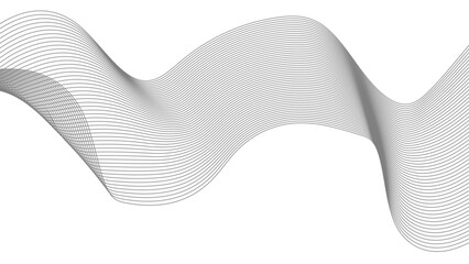 Canvas Print - abstract wave element for design. digital frequency track equalizer. stylized line art background. v