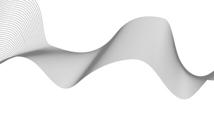 Canvas Print - abstract wave element for design. digital frequency track equalizer. stylized line art background. v