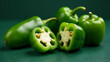 © PSingh - Sliced Jalapeño Revealing Seeds