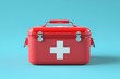 © Rayhanbp - A red first aid kit with a white cross symbolizing emergency preparedness and health