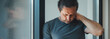 © Bits and Splits - Man rethinking, portrait of adult male changing his mind