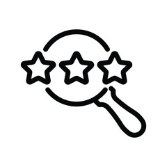 Wall Mural - Search rating icon