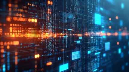 Abstract digital network background (1)
