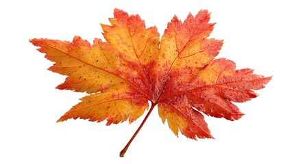 Poster - Maple autumn leaf