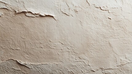 Aufkleber - Textured neutral beige wall copy space, monochrome empty room with minimalist empty table, wall scene mockup product for showcase, promotion background