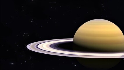 Wall Mural - planet saturn, solar system in space