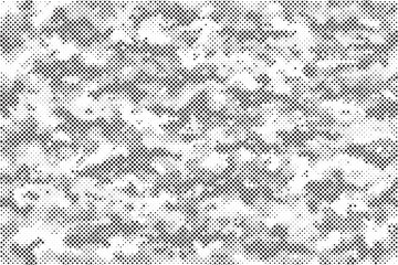 Leinwandbilder - Abstract halftone background. Military camouflage effect dot seamless pattern texture. Dotted background as design element.