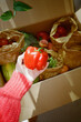 © Tanya Yatsenko/Stocksy - Organic veggies and fruits in a cartboard box