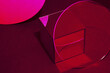 © Colour Laboratory/Stocksy - Modern abstract geometric still life image with material objects