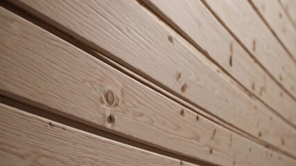 Poster - Warm wooden wall with simple composition, natural texture, and soft lighting creates cozy and inviting atmosphere for warm