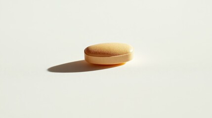 Poster - Single pill on plain surface during daytime