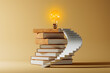 © Marcos Osorio/Stocksy - Books illuminate ideas and knowledge like a bright bulb