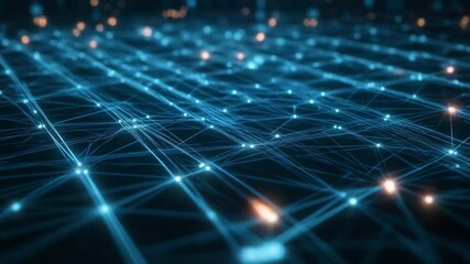 network of connections: a vibrant digital rendering portrays the interconnectedness of networks, vis