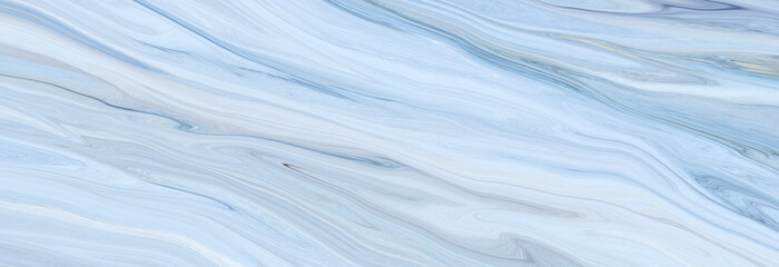 Leinwandbilder - Marble rock texture blue ink pattern liquid swirl paint white dark that is Illustration background for do ceramic counter tile silver gray that is abstract waves skin wall luxurious art ideas concept.