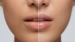 © MehediHasan - close up of a young woman applying lip gloss