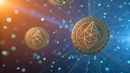Poster - Floating Tokens in Holographic Display with Gigapixel Quality Standard V2