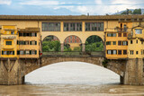 The wonderful Ponte Vecchio spans the Arno River