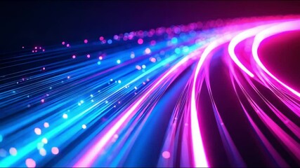 Wall Mural - Light streaks (1)