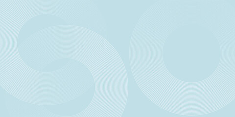 Wall Mural - modern abstract background. glossy white gradient circle lines. minimal geometric pattern. simple gr