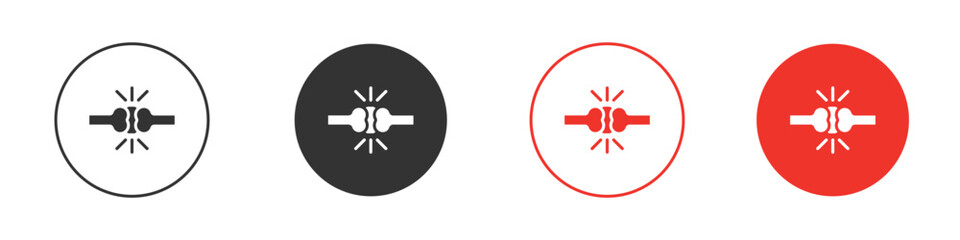 Osteoporosis icon for logo, vector sign symbol for design