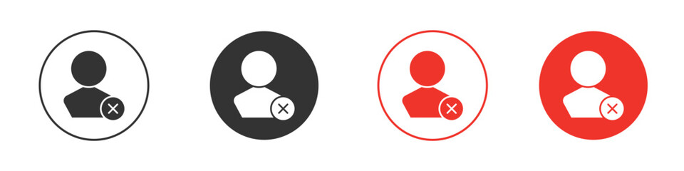 Remove user icon