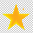 © Nuza Design - Star icon,Star vector,Star symbol is yellow and has a little orange in it