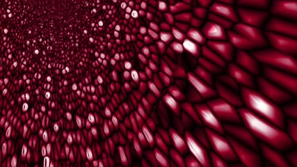 Wall Mural - cyber neon tunnel. futuristic interface pattern. glowing hi technology texture. abstract motion back