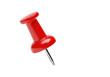© Laura - Isolated Red Push Pin with Silver Point