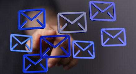 Poster - Efficient email management.  Tips and tricks for handling multiple inboxes.