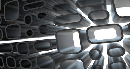 Leinwandbilder - Abstract Geometric backgrounds full Color