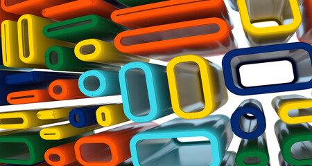 Poster - Abstract Geometric backgrounds full Color