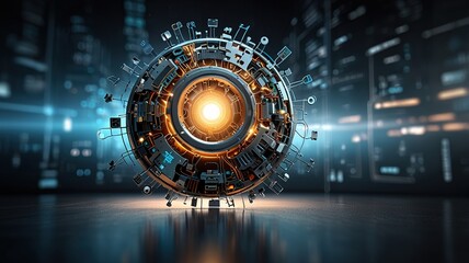 Innovative technology futuristic