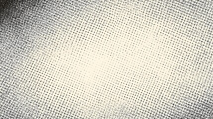 Aufkleber - Monochrome halftone texture with a pattern of faint dots and a soft faded vignette effect creating a retro newspaper inspired or comic style aesthetic