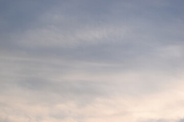 Wall Mural - beautiful blue sky and white cloud background in springtime