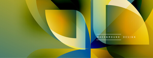 Poster - Abstract fluid shapes, vibrant colors blend. Modern design, smooth gradients create dynamic composition. Minimal text overlay present.