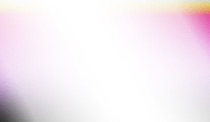 Poster - Abstract vibrant pink, purple, and yellow gradient with a black diagonal stripe.