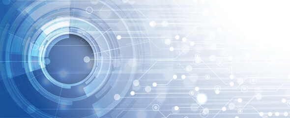 Poster - Abstract modern technology and science concept background