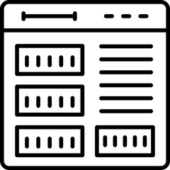 clerk icon vector element