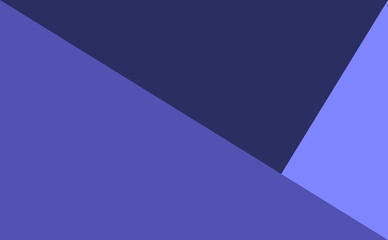 Wall Mural - Triangles in blue, purple and dark blue colors overlap each other. Business background. Copy space.