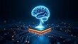 © leon - Artificial intelligence brain ai neural network technology concept