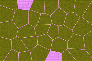 green grass pink shape pattern background texture design