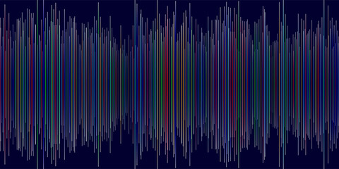 Wall Mural - a dynamic dark blue striped background with bold vertical lines, creating a modern and energetic des