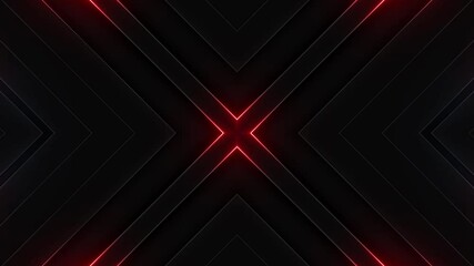 Wall Mural - This stock motion graphic video of Diagonal Neon Streaks with gentle overlapping curves on seamless loops